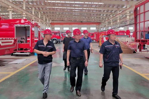 總經理周永義調研銀河消防公司生產經營情況